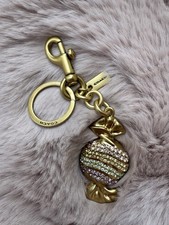 Coach candy bag charm keychain