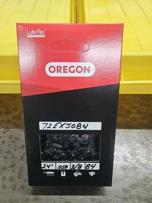 72EXJ084G Oregon 24" pro full chisel full skip chainsaw chain 3/8'' .050'' 84 DL