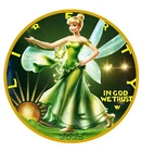 2025 ASE Princess Series Tinkerbell 1 oz Silver Art Coin w/ COA