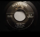 Elvis Presley / Strictly Elvis 1956 45RPM 7” Vinyl VG EPA-994 Record Single