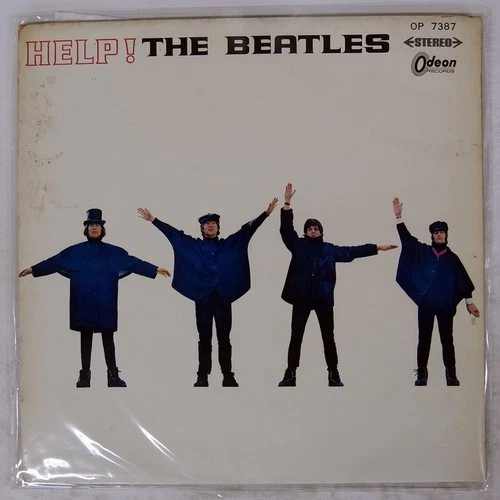 BEATLES HELP ODEON OP7387 Japan RED VINYL VINYL LP