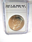1971 eisenhower silver dollar, FULL MINT LUSTER, GREAT EYE APPEAL, FULL DETAILS — photo 2