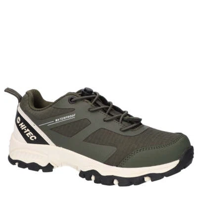 HI-TEC BOUNTY JR WP Kinder wasserdichte Trainer - Größen UK 2 - EU 34 + UK 1 - EU 33