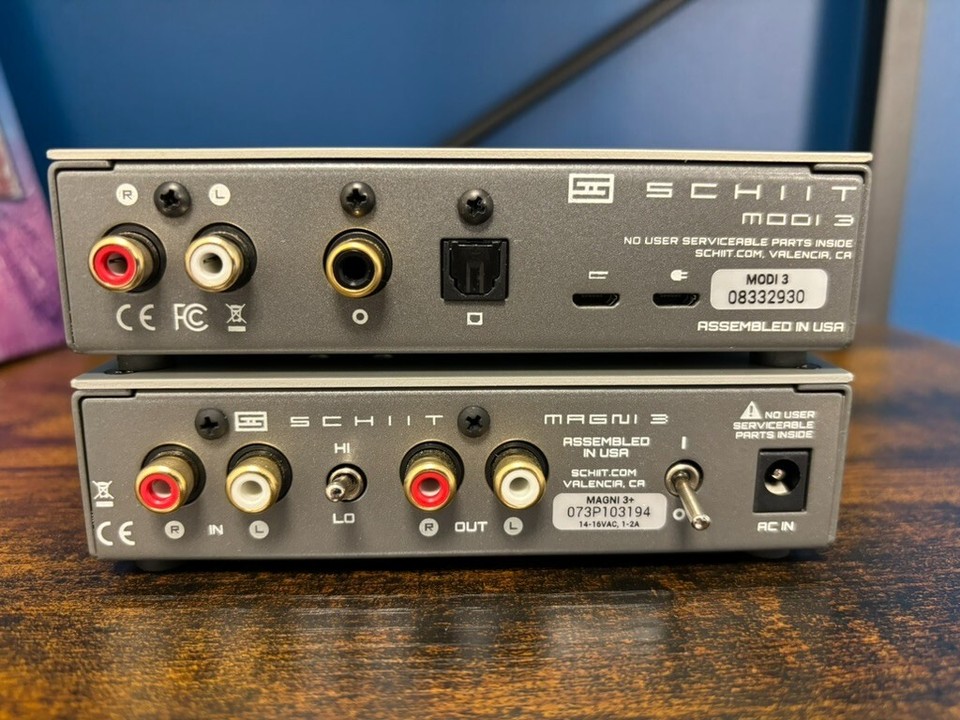 Schiit Audio Magni 3 + Modi 3+ Combo/Stack - Headphone Amp + DAC | eBay