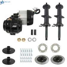 40" Rear Differential Axle Kits Wheel Hub 1000W Motor for ATV Quad Tricycle Golf