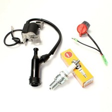 Honda Ignition Coil  NGK BPR6ES  2 Lead On Off Switch  for GX160 GX200 Engines