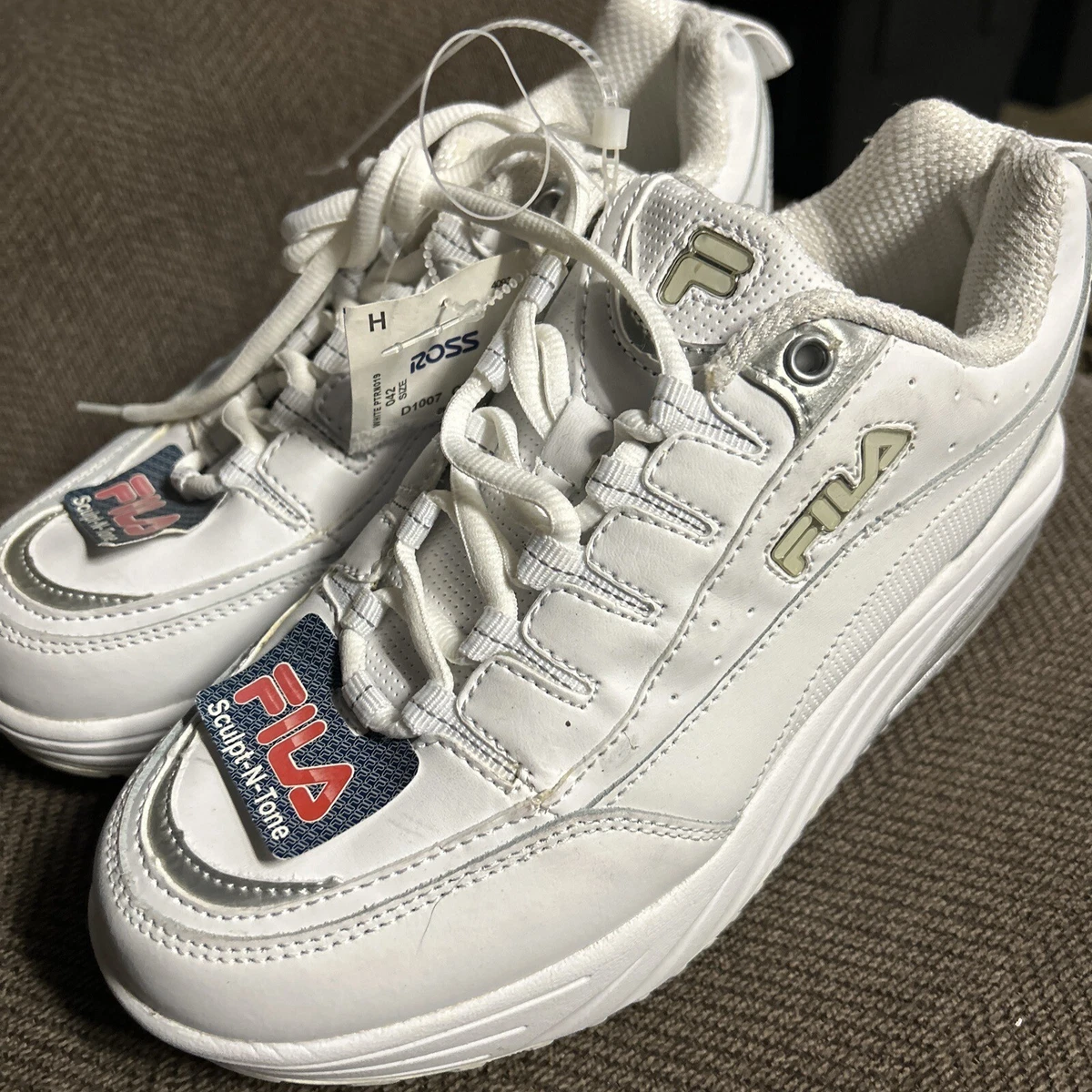 Fila sculpt n tone top trainers ladies