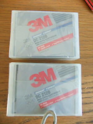 ZWEI 3M DC 2120 Mini Datenkassette 120 MB