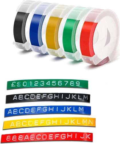 Phomemo Embossing Label Maker with 6 PCS Label Tapes 3/8" for Dymo Omega Xpress - Picture 20 of 20