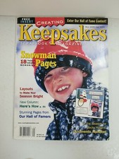 Creating Keepsakes Scrapbook Magazine December 2000 / January 2001