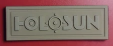 HOLOSUN Optics Tactical Morale Patch SHOT-SHOW 2025 new PVC H&L fde HALOGRAPHIC