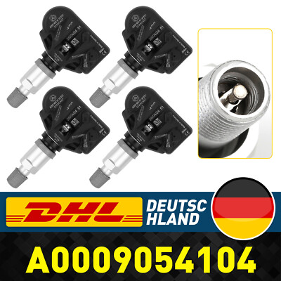 4x RDK Sensor Reifendruckkontrolle für Mercedes W213 W177 W167 W247 A0009054104