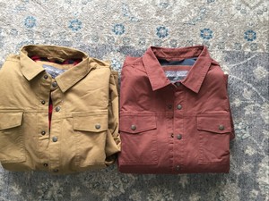 Eddie Bauer Sherpa Lined Shirt Jacket 