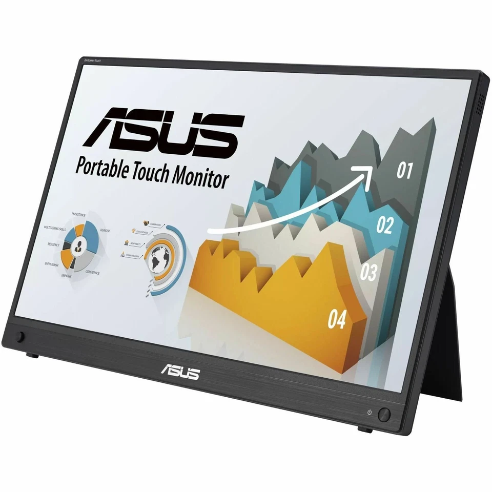 Asus MB16AMTR ZenScreen 16" Class LCD Touchscreen Monitor 1920 x 1080 - Full HD - Image 2 of 4