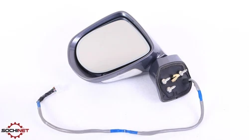 2013-2015 Lexus RX350 RX450H Left Side View Mirror With Blind Spot, Gray Color