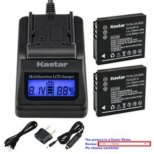 Kastar Battery LCD Fast Charger for Ricoh DB-60 Ricoh GR Digital IV Caplio R3