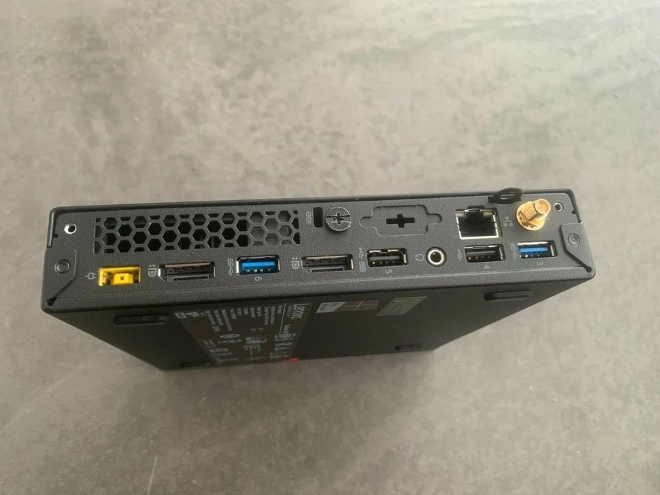 Lenovo ThinkCentre M600 Tiny Pentium N3700 8GB RAM 500GB HDD Mini PC Wifi Win10 - Imagen 2 de 3