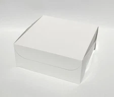 white Cake Box,  12"x12x5", Easy to assembly, Pack of 50, Pastry containers