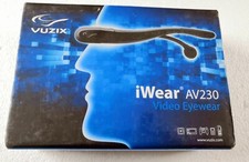 Brand New Vuzix iWear AV230 Virtual Home Theater Eyewear