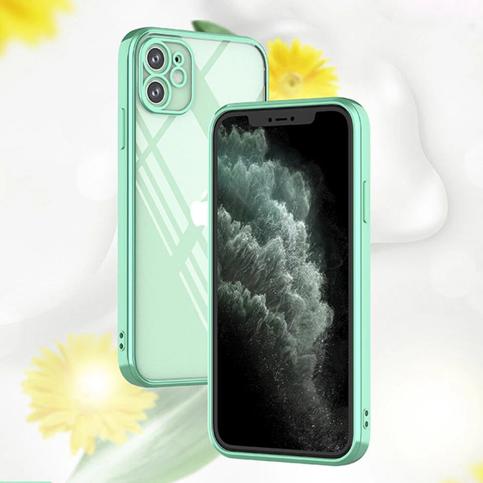 Case For iPhone 17 16 16E 15 14 13 12 11 Pro Max Shockproof Plating Soft Cover - Image 3 of 4