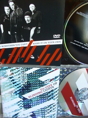U2-City of Blinding Lights/Sometimes you can´t make it...- 2x DVD-Singles- lesen