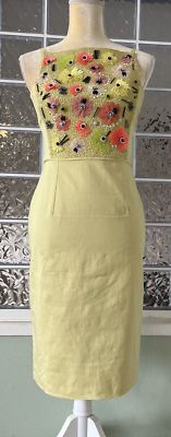 yellow sequin dress french connection FRENCH CONNECTION Emille Sequin Plunge Dress