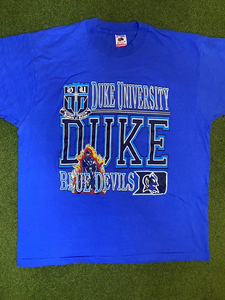 90s Duke Blue Devils - Vintage College T-Shirt (XL) | eBay
