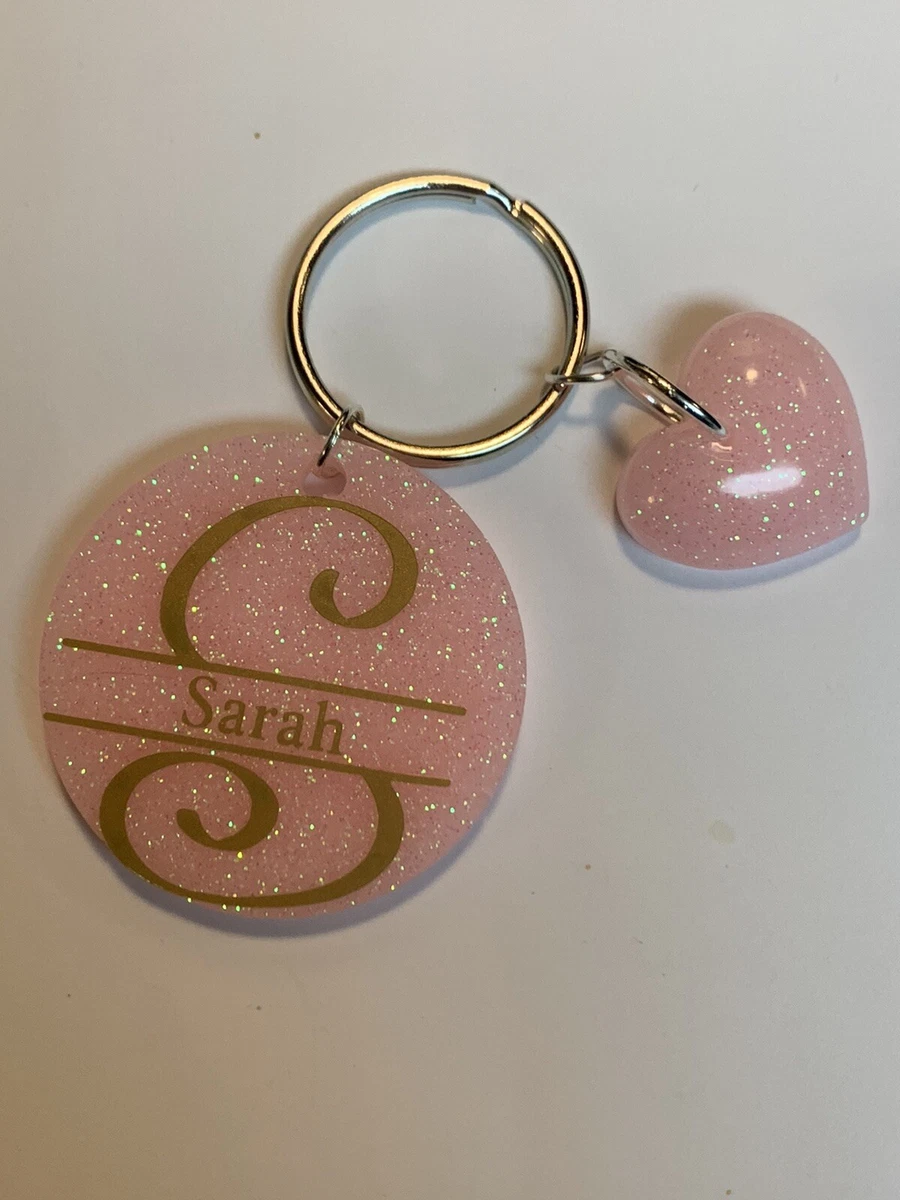Portachiavi In Acciaio Inox Con Nome LISA - Rettangolare, Argentato, Regalo Personalizzato