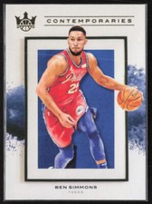 2020-21 Panini Court Kings #14 Ben Simmons Contemporaries