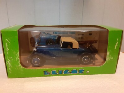 1934 DELAGE D8 CABRIOLET  CAPOTE - 1/43 ELIGOR DIECAST MODEL #1039