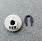 Miele Korbrolle Gleitrolle Laufrolle Oberkorb Spange D30,2mm 1224561 9575740