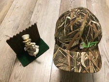 Lift Safety Camo Flexfit Baseball Hat Cap Hunting OSFA Safety NEW DISPLAY