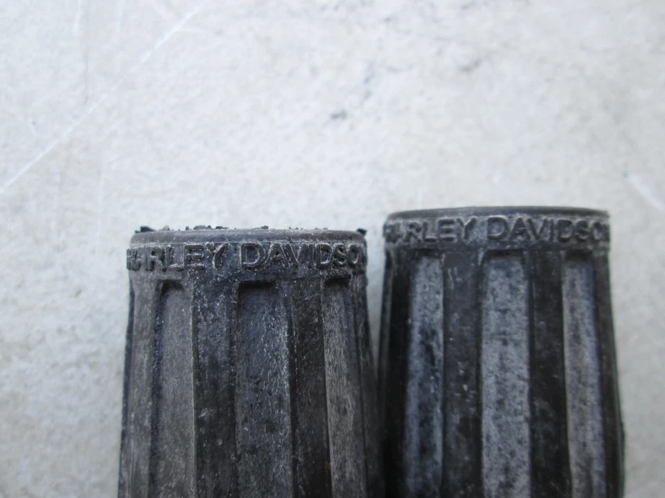 Guidão Harley-Davidson com script cabeça chata U UL ULH Knucklehead EL FL novo - Imagem 2 de 4