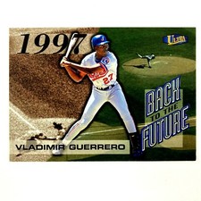 Vladimir Guerrero 1998 Fleer Ultra Back to the Future #10 MLB HOF Montreal Expos