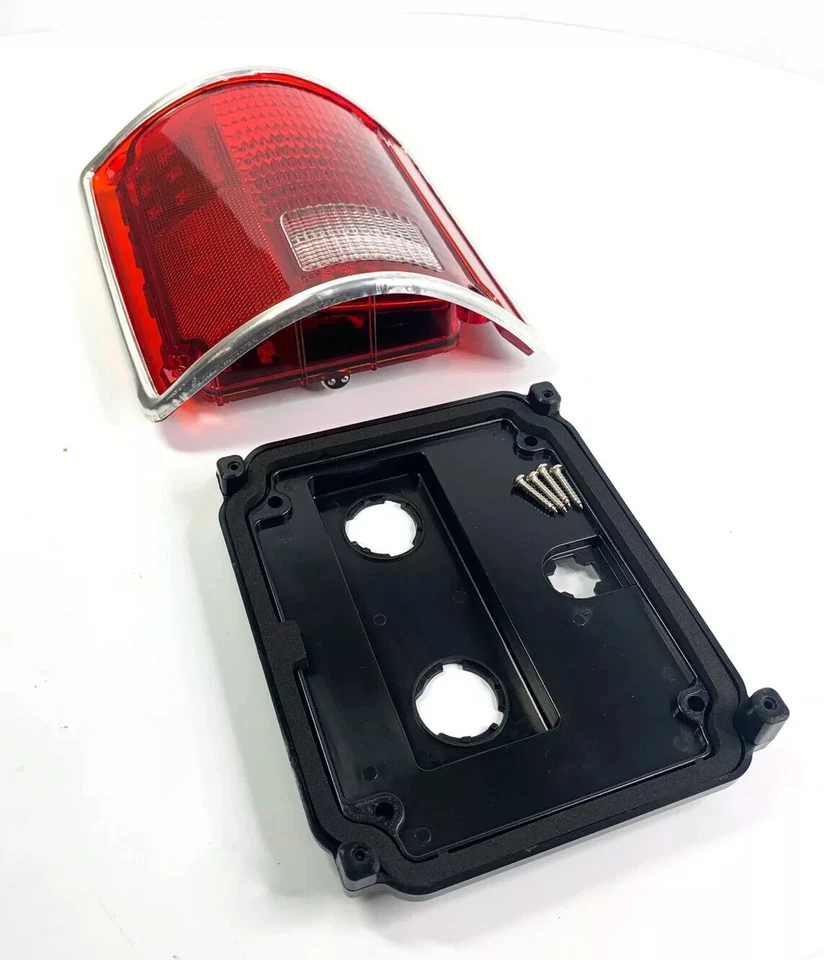 Par de luces traseras secuenciales freno LED con moldura camioneta Chevrolet 1973-1987 Foto 3 de 4