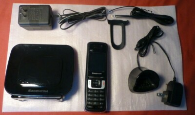 Digital Cordless Phone SAGEMCOM D680C Solo Digital HD Voice USED Good Working