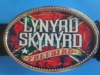 LYNYRD SKYNYRD Rock" FREEBIRD" Epoxy PHOTO MUSIC BELT BUCKLE
