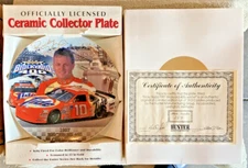 Hunter Brickyard 400 1997 Race Winner Ricky Rudd Collector Plate