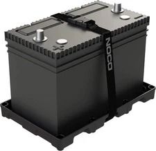 NOCO BT27S Group 27 Heavy-Duty Battery Tray for Marine, RV, Camper and Trailer B