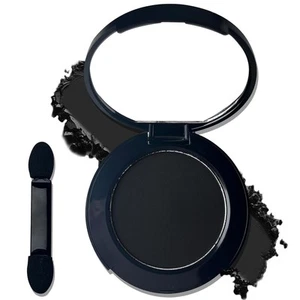 MEICOLY Black Eye Shadow with Mirror,Matte Single Eyeshadow black eyeshadow  - Picture 1 of 7