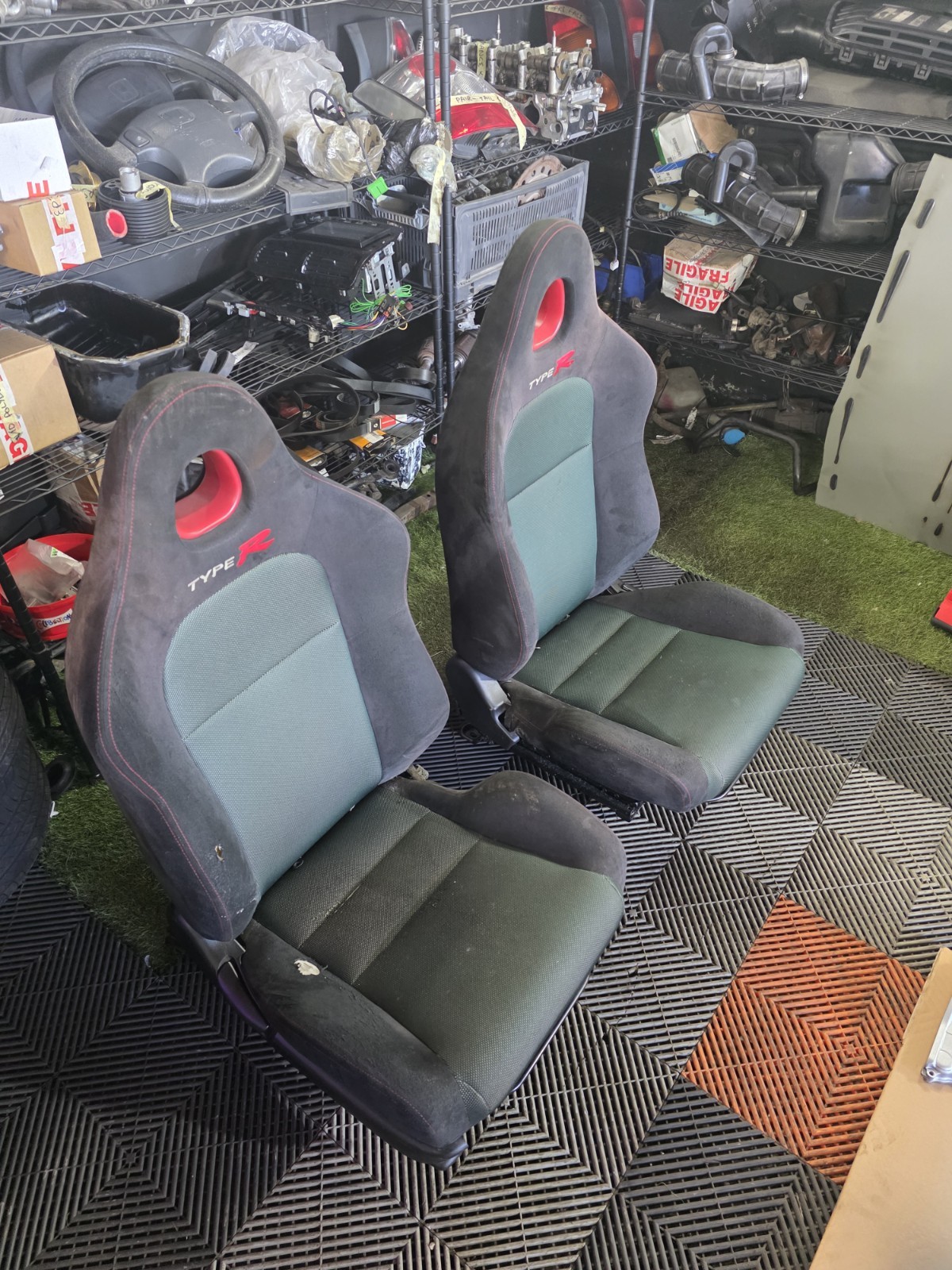 Honda Civic Ep3 Type R Pre Facelift Seats X 2 Pair | eBay UK