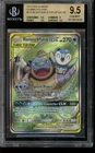 BGS 9.5 GEM MINT Pokemon Blastoise & Piplup Cosmic Eclipse Alternate Art #215