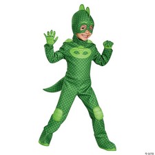 Gekko Deluxe Toddler PJ Masks Costume, Large/4-6