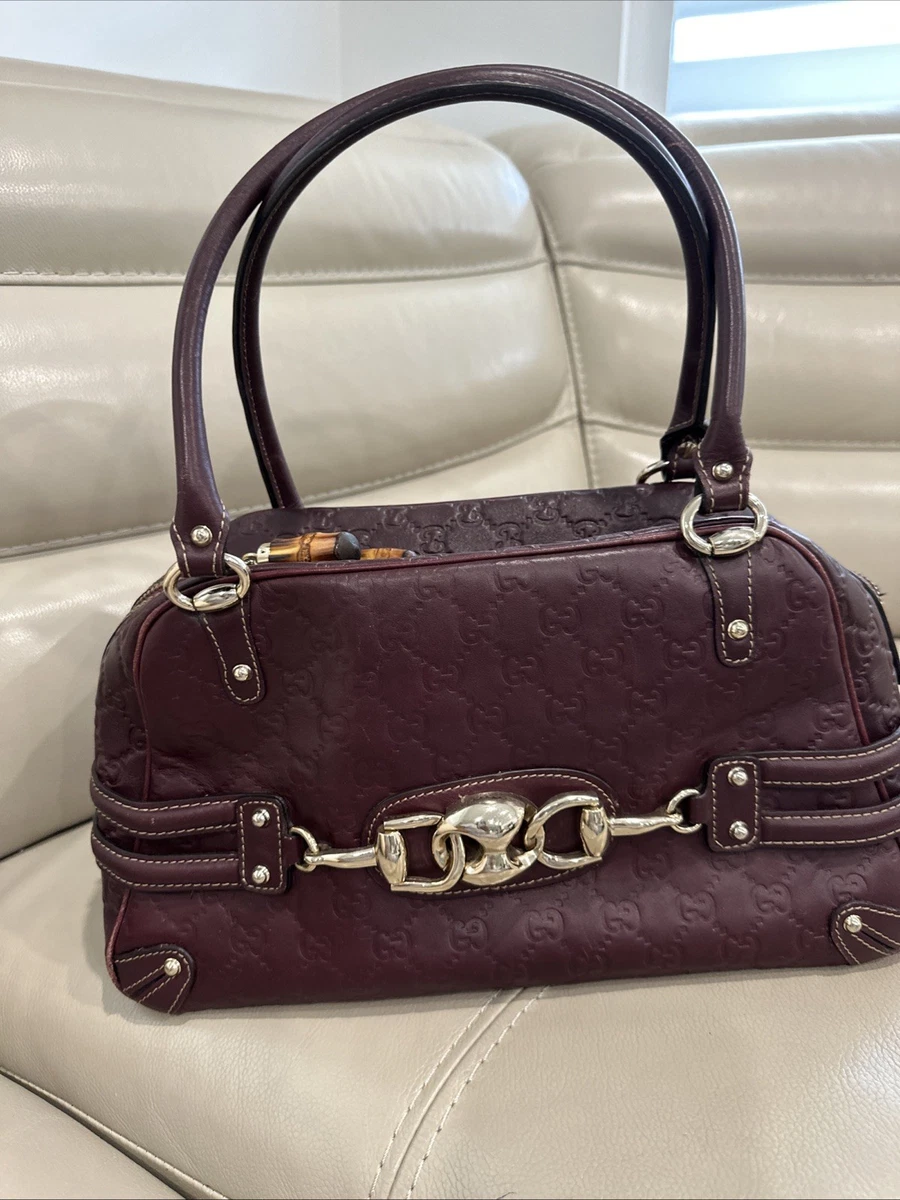 Gucci Guccissima Purple Bags & Handbags for Women for sale | eBay
