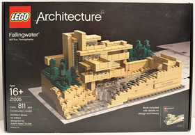 LEGO (21005) Architecture: Fallingwater - 100% Complete w/ Box & Instructions