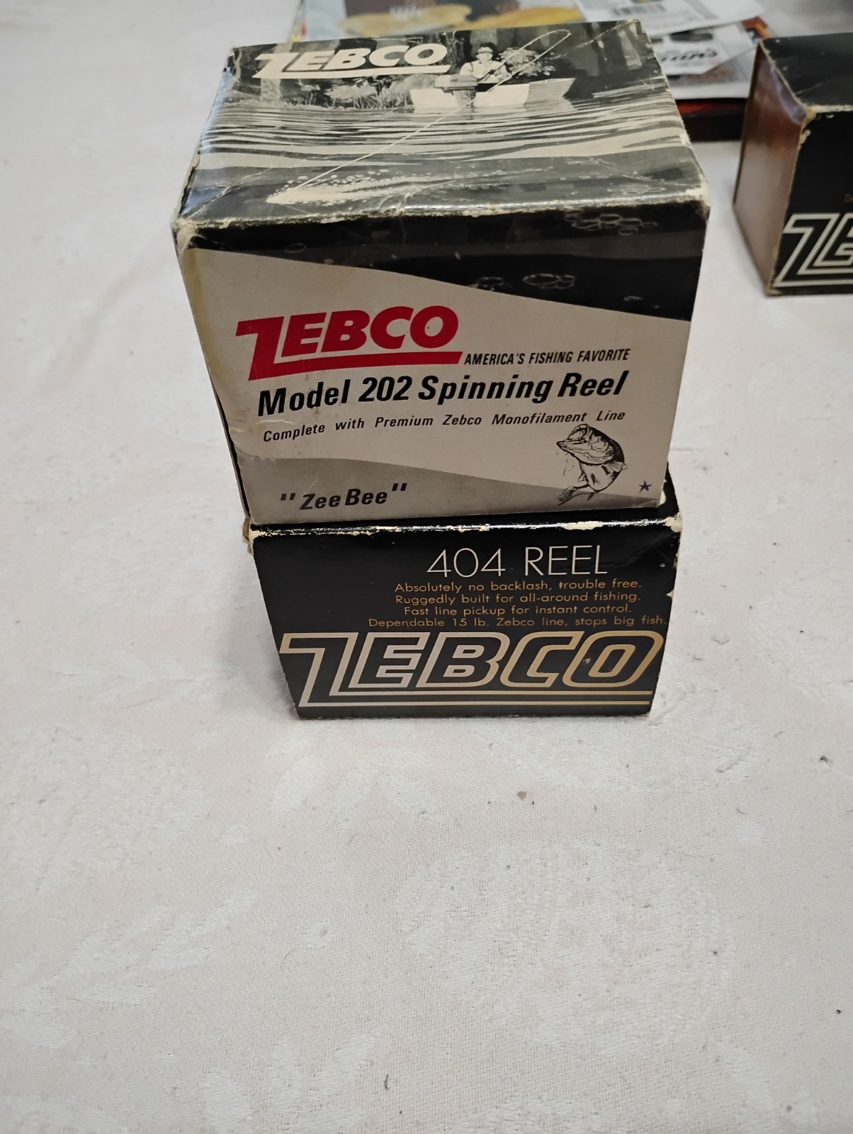 ZEBCO 202 AND 404