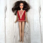 VTG 1964 MATTEL Barbie Skipper Doll w/ Steffie Head & Original Red Swimsuit READ