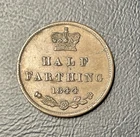 Victoria Farthing coin from a recent eBay sale