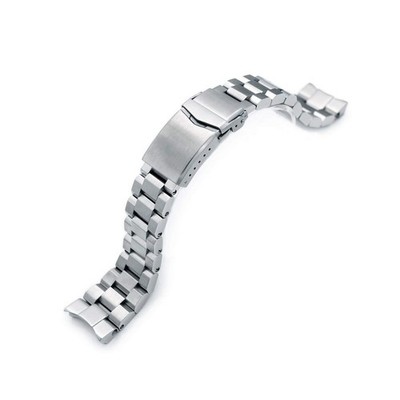 MiLTAT 22mm Hexad Watch Band compatible with Seiko Samurai SRPB51 SRPB09 SRPC...