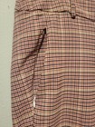 Lane Bryant Womens Size 18 Mid Rise The 4-Season Slim Ankle Pants Plaid Red $79 — photo 3